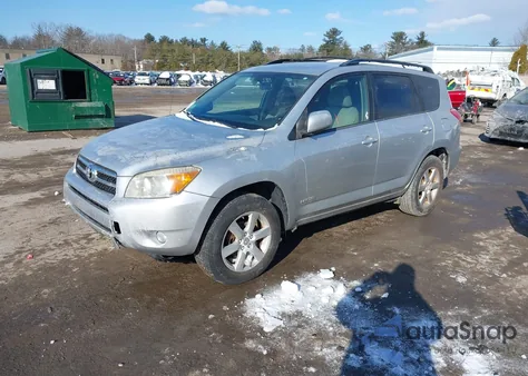 2007 Toyota Rav4 Limited из США, поврежденный, VIN JTMBD31V675058443